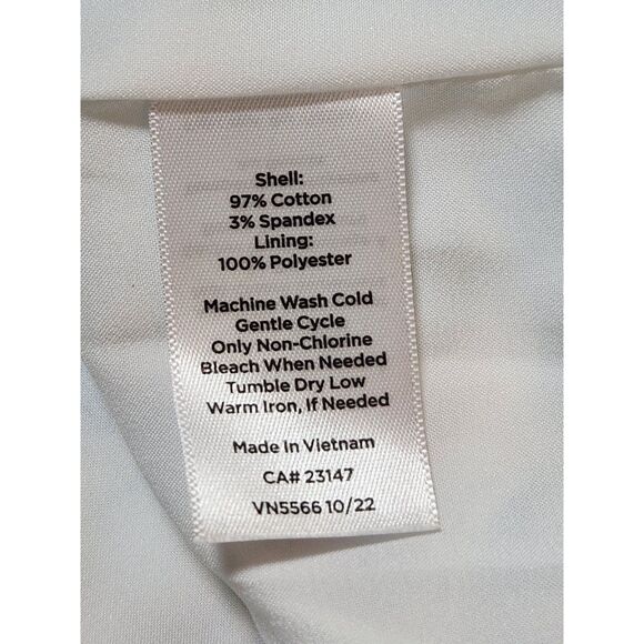 Talbots Butterfly Print Skirt – Size 6 – Cotton Blend - Picture 4 of 6